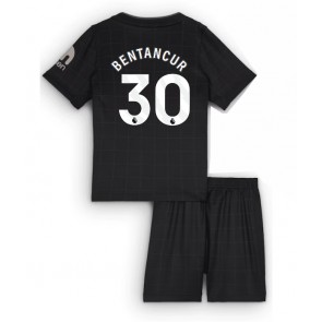 Lacne Dětský Futbalové dres Tottenham Hotspur Rodrigo Bentancur #30 2025-26 Krátky Rukáv - Preč (+ trenírky)